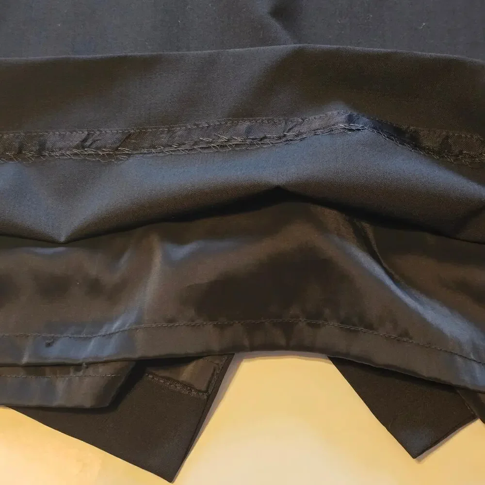 J Crew Sheath Dress Womens Size 6 Black Sleeveless Wool Blend Pockets Classic - Picture 7 of 14